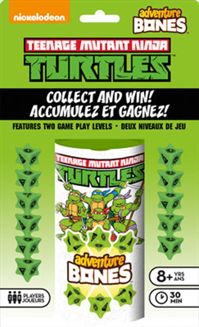 Teenage Mutant Ninja Turtles Adventure Bones Dice Game