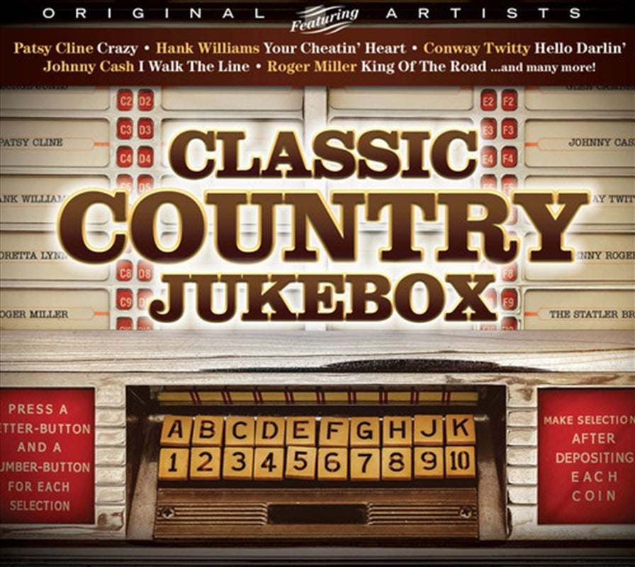 Classic Country Jukebox - Various Cd Album