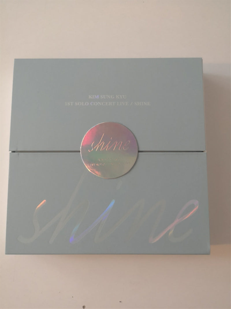 Shine 1St Solo Concert Live - Kyu, Kim Sung Cd Album