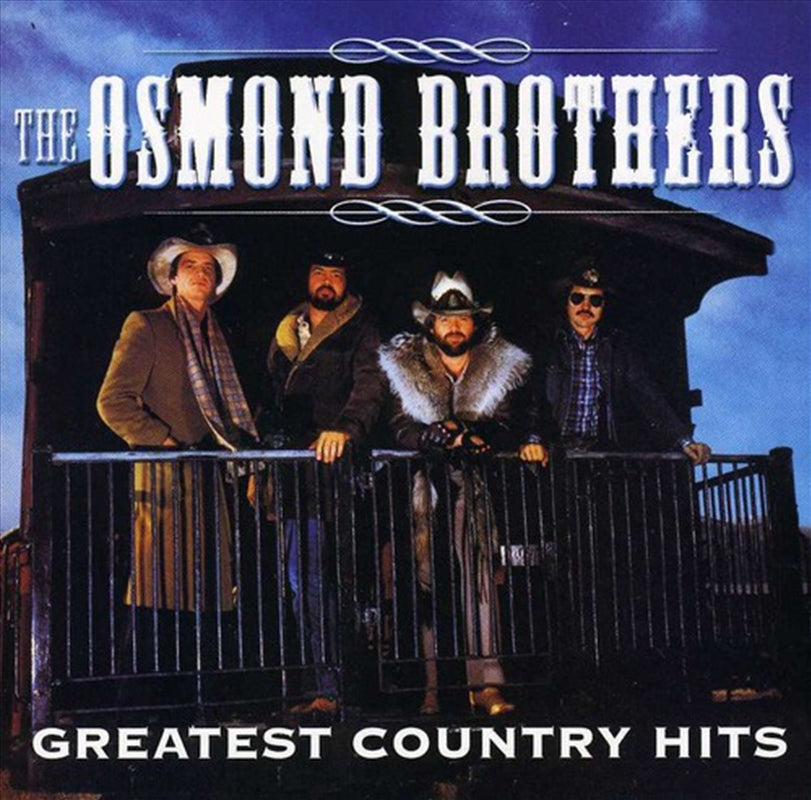 Greatest Country Hits - Osmond Brothers Cd Album