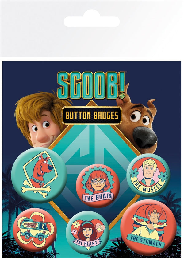 Scoob! Mix Badge 6 Pack