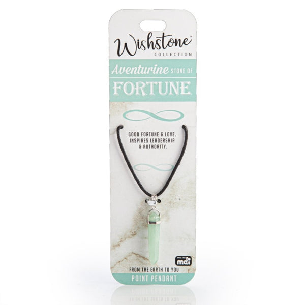 Wishstone Collection Aventurine Point Pendant