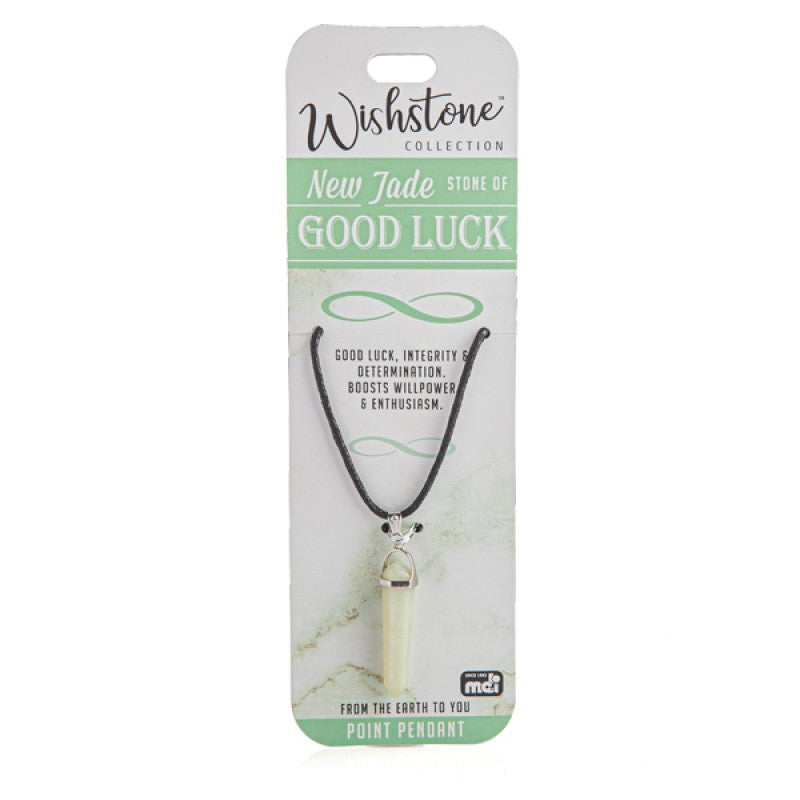 Wishstone Collection New Jade Point Pendant