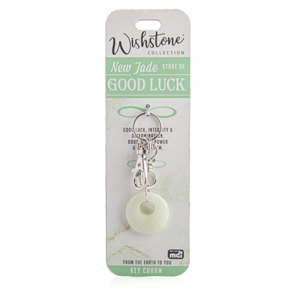 Wishstone Collection New Jade Key Charm