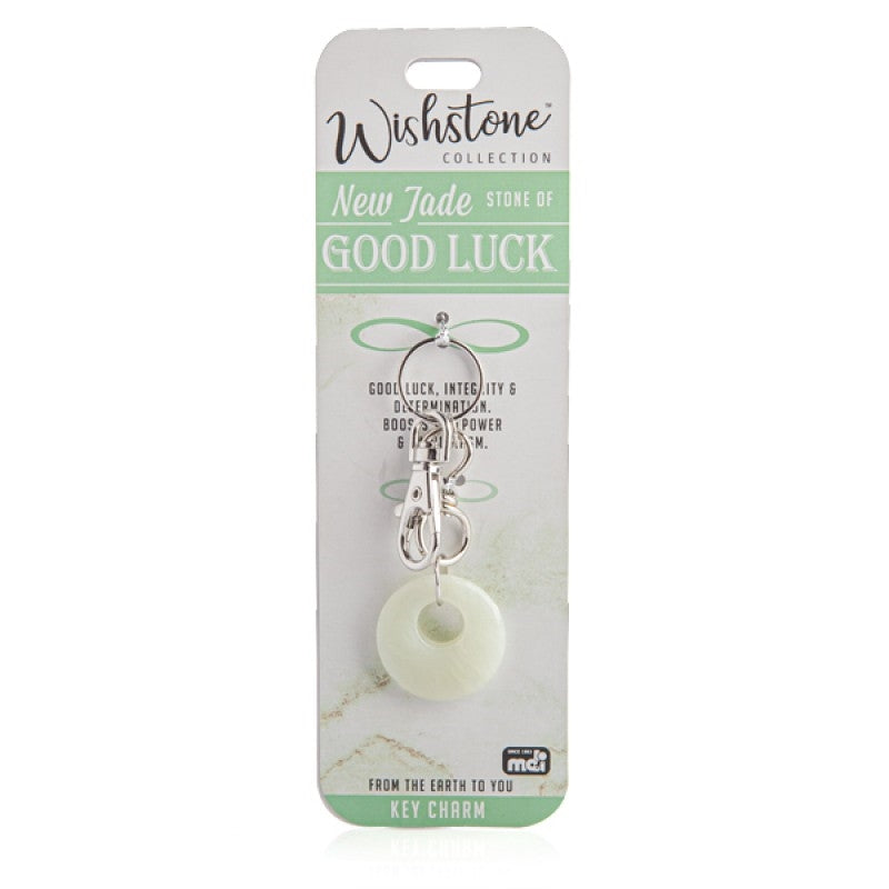 Wishstone Collection New Jade Key Charm