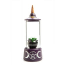 Cauldron Glass Case LED Backflow Incense Burner