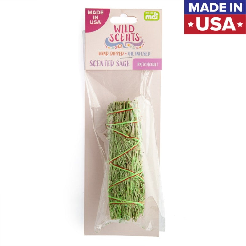 Wild Scents Patchouli Sage Smudge Stick