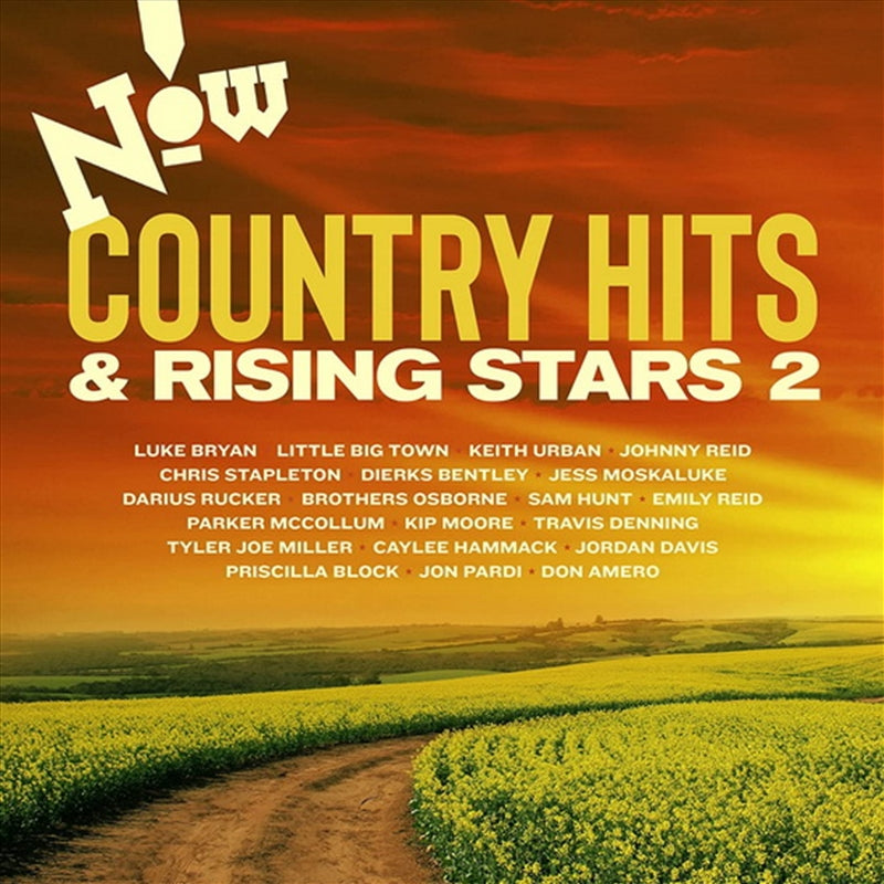 Now Country: Hits And Rising - Various Artists Cd Album