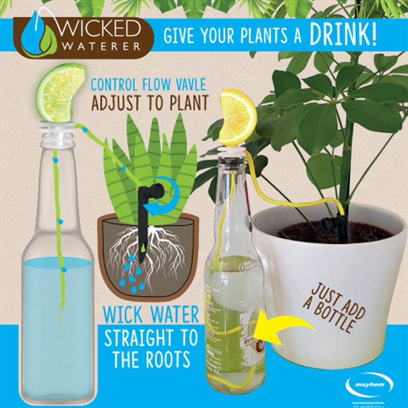 Wicked Waterer Plant Watering System