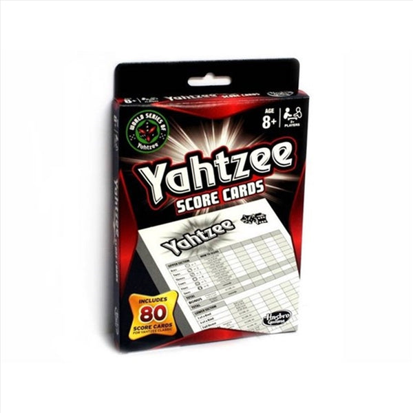 Yahtzee Score Pad