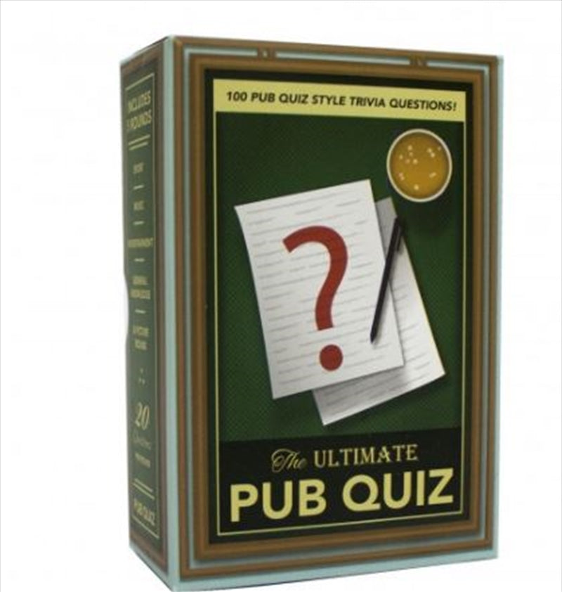 Ultimate Pub Quiz Trivia