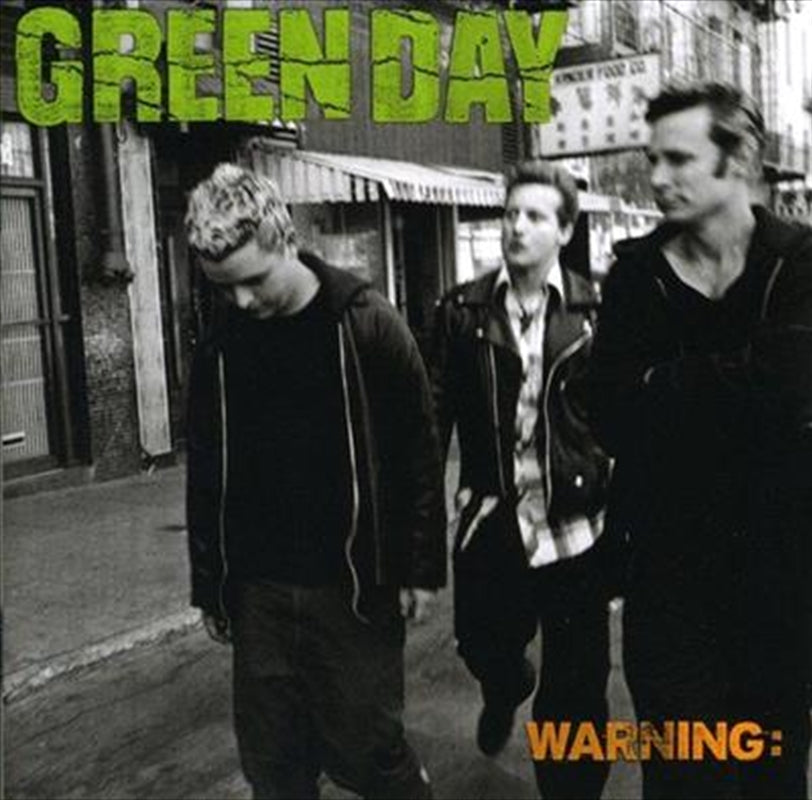 Warning - Green Day Cd Album