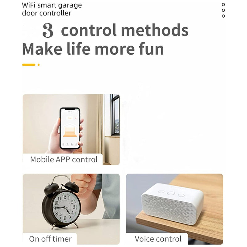 GOMINIMO Smart Wi-Fi Garage Door Opener