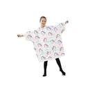 GOMINIMO Hoodie Blanket (Kids Unicorn white)