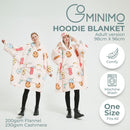 GOMINIMO Hoodie Blanket (Adult Breakfast)