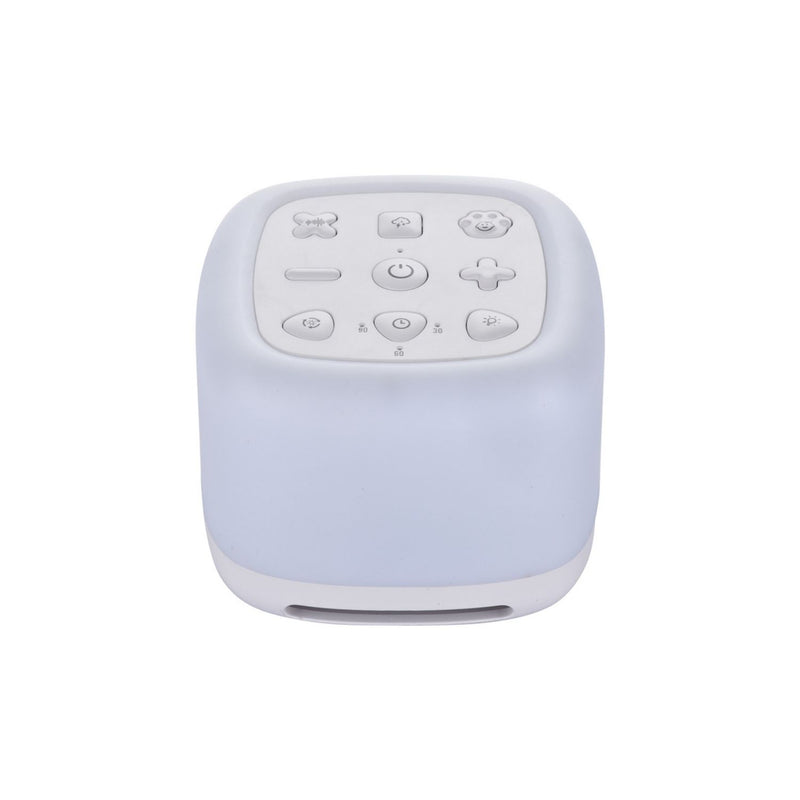 GOMINIMO White Noise Machine with Night Light and 40 Soothing Sounds for Sleeping (White)