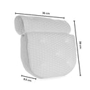 GOMINIMO Bathtub Spa Pillow with 4D Air Mesh and 7 Suction Cups