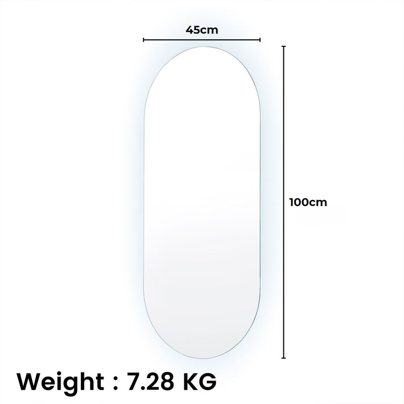 GOMINIMO LED Mirror 1000mm Oval
