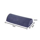 GOMINIMO Memory Foam Foot Rest Navy Blue