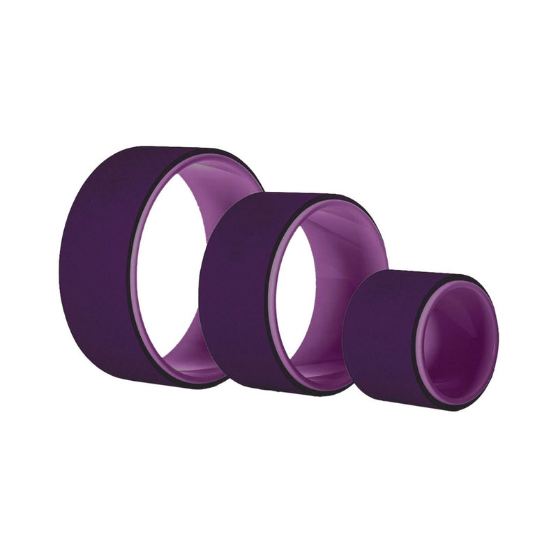 Verpeak Yoga Wheel 3 pieces set ( 3 Verpeak Yoga Wheel ) (Purple)