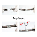 RYNOMATE Plumber Drain Snake Pipeline Sewer Cleaner with Drill Bit Tool (Black)