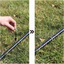 SONGMICS 3m Portable Tennis Badminton Net Blue