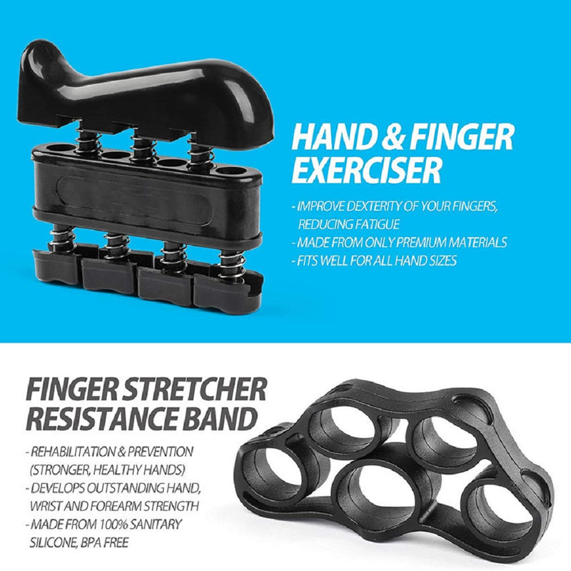 VERPEAK 5 in 1 Hand Grips, Adjustable Hand Grip Strengthener Kit with Carry Bag