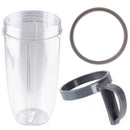Kitchee For Nutribullet Colossal Large Cup + Holder Ring + Grey Seal