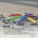 Social Hike Blue Pogo Stick - Kids Jumping Jackhammer Exercise Hopper Toy