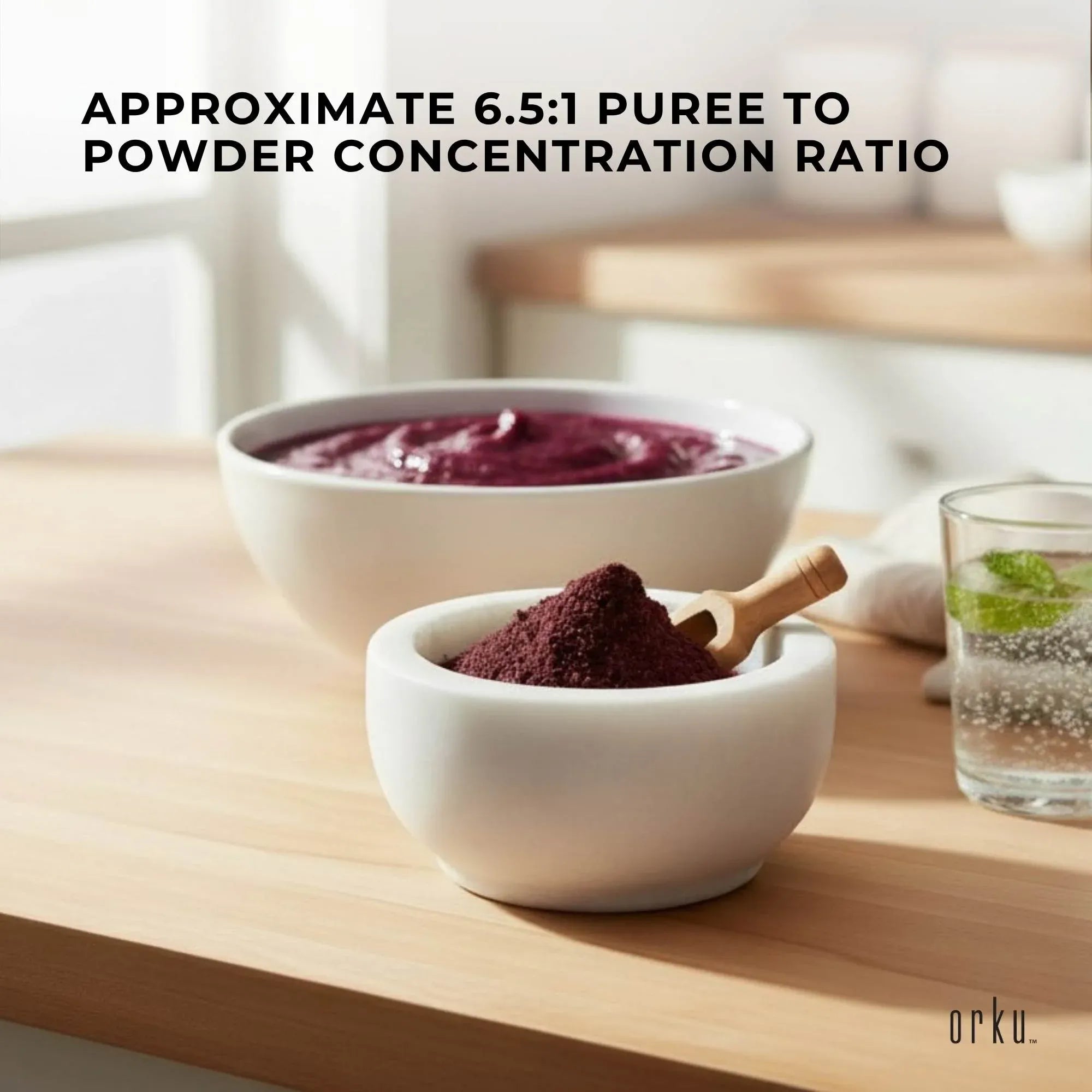Orku 10Kg Organic Acai Powder Brazilian Berry Smoothie Bowl Ingredient