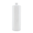 Kitchee 1x 250ml Natural HDPE Round Bottle + 28/410 Caps - Empty Plastic Food Storage