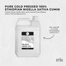Orku 5L Black Seed Oil Pure Cold Pressed 100% Ethiopian Nigella Sativa Cumin