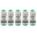 5 Pack White Overlocking Thread 2000m Polyester Birch Overlocker Cone Spool Sewing
