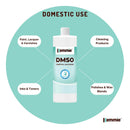 Kemmie 500ml DMSO Liquid 99.9% Pure - USP Grade Dimethyl Sulfoxide Solvent