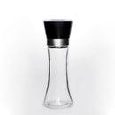 10x 180ml Glass Salt or Pepper Grinder 18cm - Adjustable Ceramic Core Tall Mill
