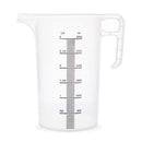 3L Measuring Jug Heavy Duty Clear Plastic Propylene Food Grade BPA 5 Pro-Jug
