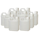 Kitchee 10x 1L Natural HDPE Jerry Can Bottle Empty 38mm TE Cap