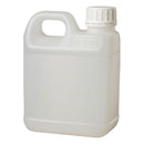 Kitchee 10x 1L Natural HDPE Jerry Can Bottle Empty 38mm TE Cap