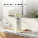Orku 1L Sweet Almond Oil 100% Pure Refined Cosmetic Carrier Skin Hair