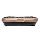 Gold Mini Vibration Platform Magnet Therapy Vibrating Machine Exercise Plate