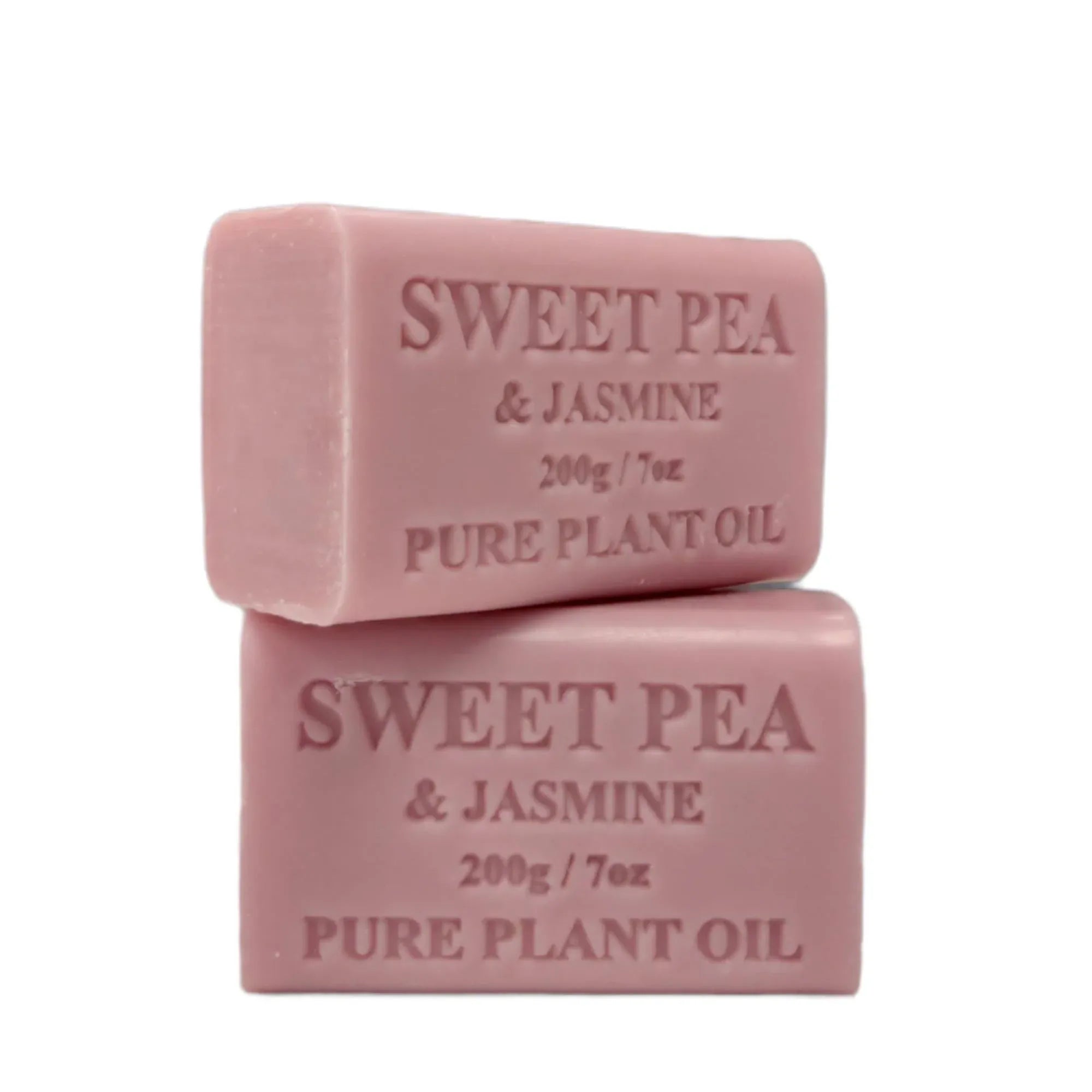 Orku 65x 200g Plant Oil Soap Sweet Pea Jasmine Natural Vegetable Bar