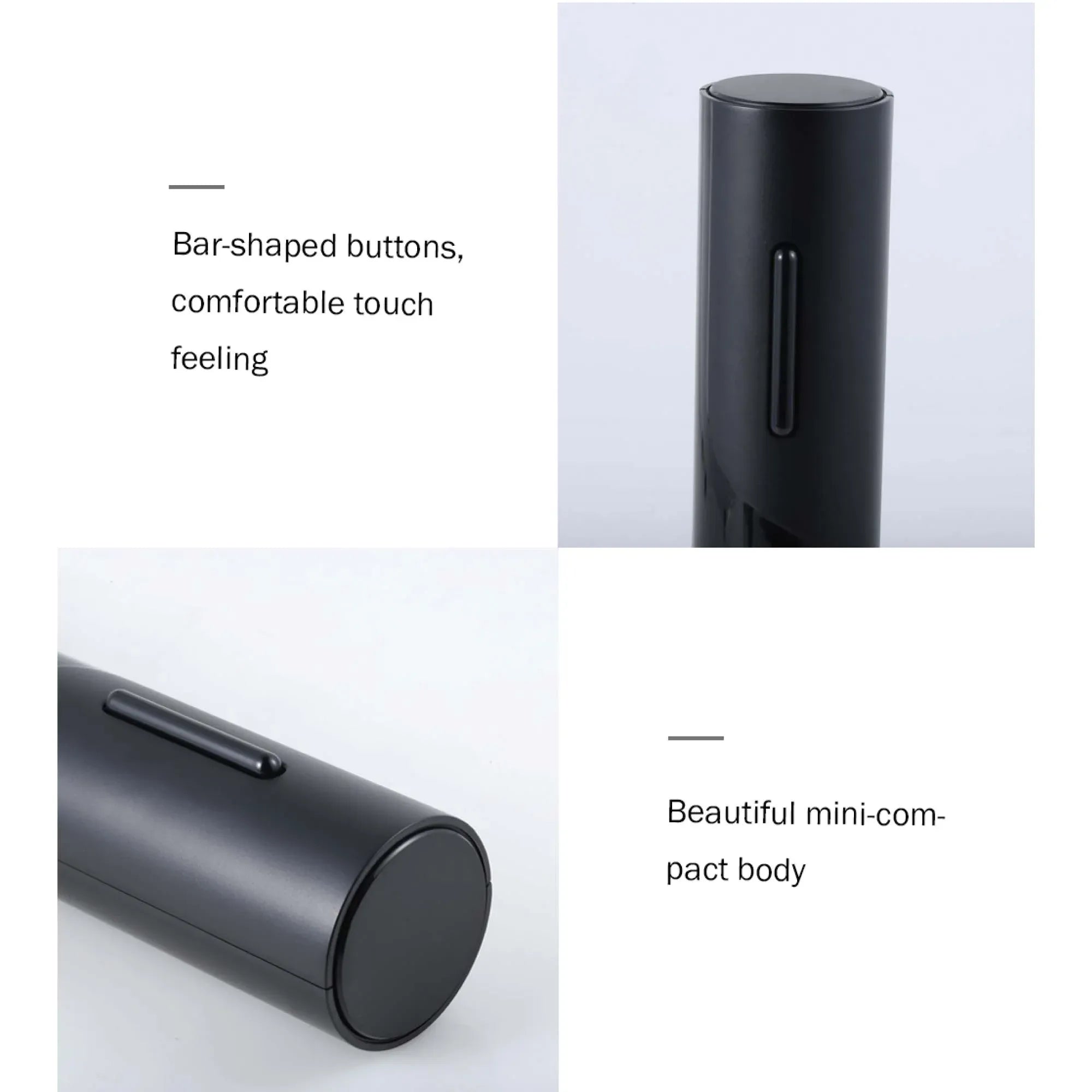 Kitchee Electric Wine Bottle Opener - Automatic Cordless Corkscrew Tool