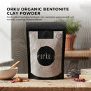 Orku 2Kg Organic Bentonite Clay Powder Cosmetic Grade Montmorillonite