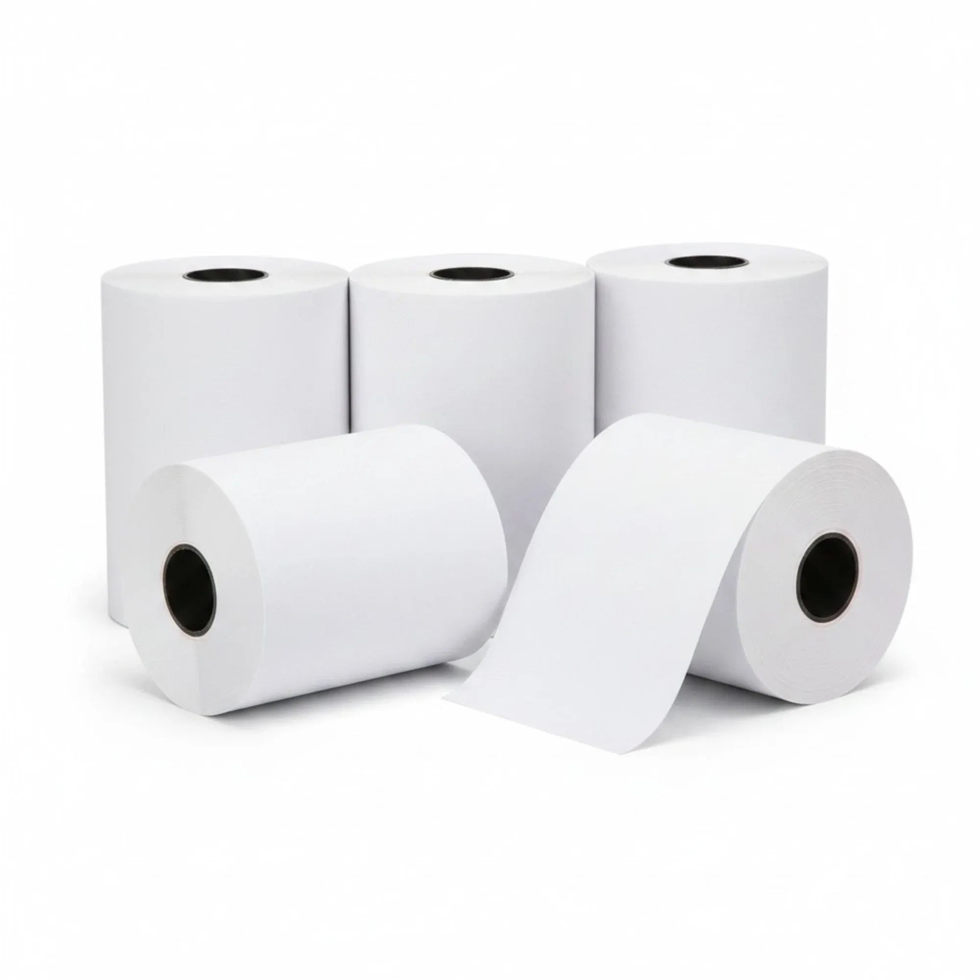 5x Thermal Paper Rolls 80x80mm -  47.5m Register EFTPOS POS Receipt Bulk