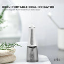 Orku Portable Oral Irrigator Flosser 350ml - Rechargeable Teeth Cleaner