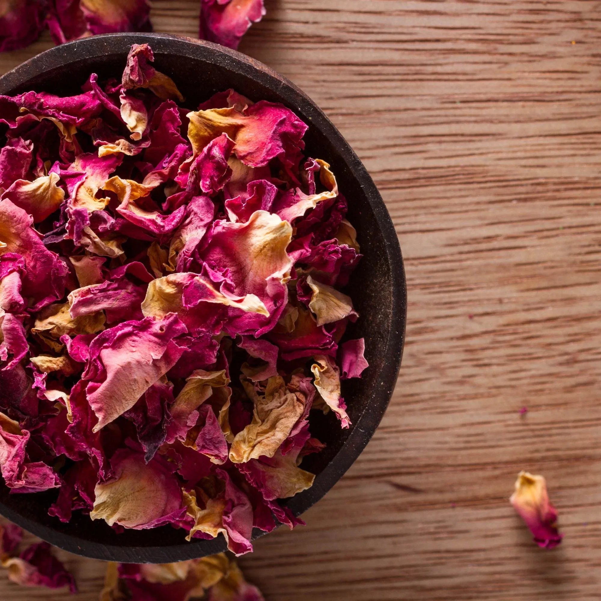 Orku 2Kg Organic Dried Red Rose Petals Potpourri Wedding Confetti Bulk