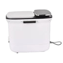 Foot Spa Automatic Water Heating Massager with Remote Control - Pedicure Bath