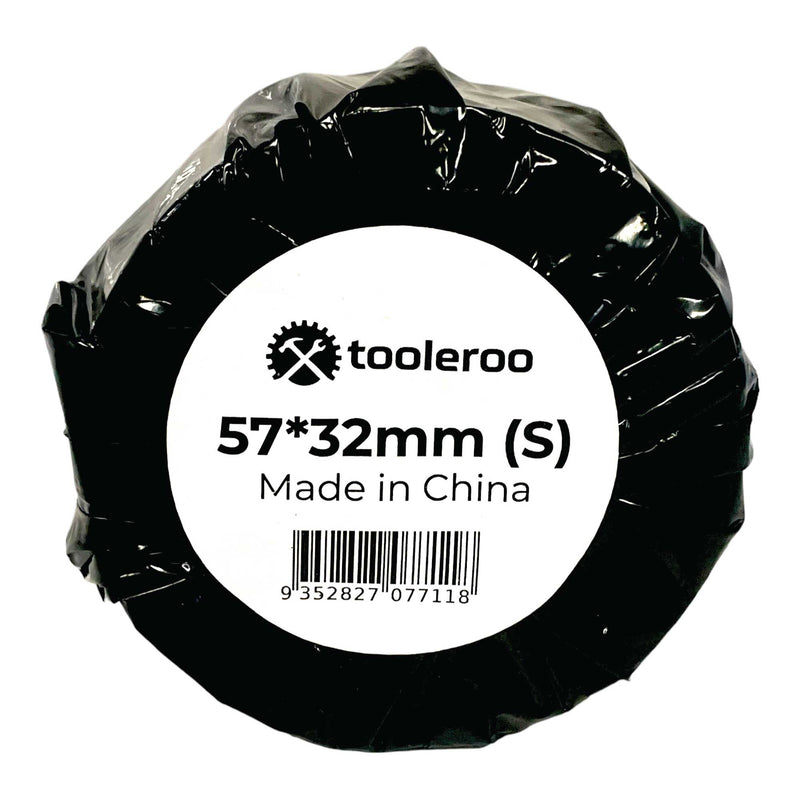 Tooleroo 1 Roll x 1000 Thermal Labels 57mmx32mm - White Shipping Stickers