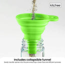 4 Tier Metal Spice Rack - Kitchen Pantry Herb Storage Organiser