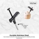 50x Kitchee Coconut Opener - Stainless Steel Hole Punch Kitchen Tool